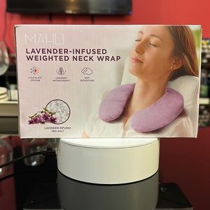 Mahli Lavender Infused Weighted Neck Wrap NIB